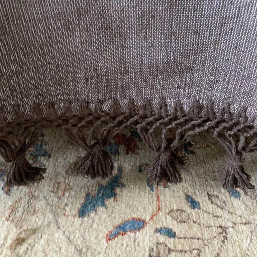 Hand loom Queen Size Cotton Bedspread.
